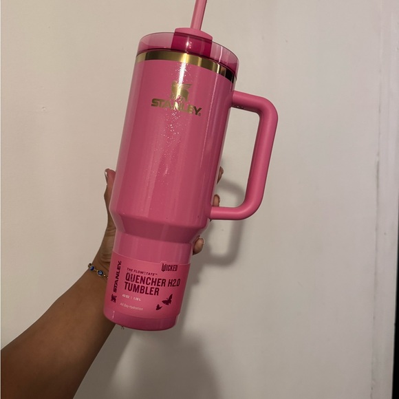 Limited edition wiked Glinda Vibrant Pink Quencher Tumbler